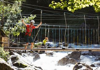 Adventure park Schröcken.